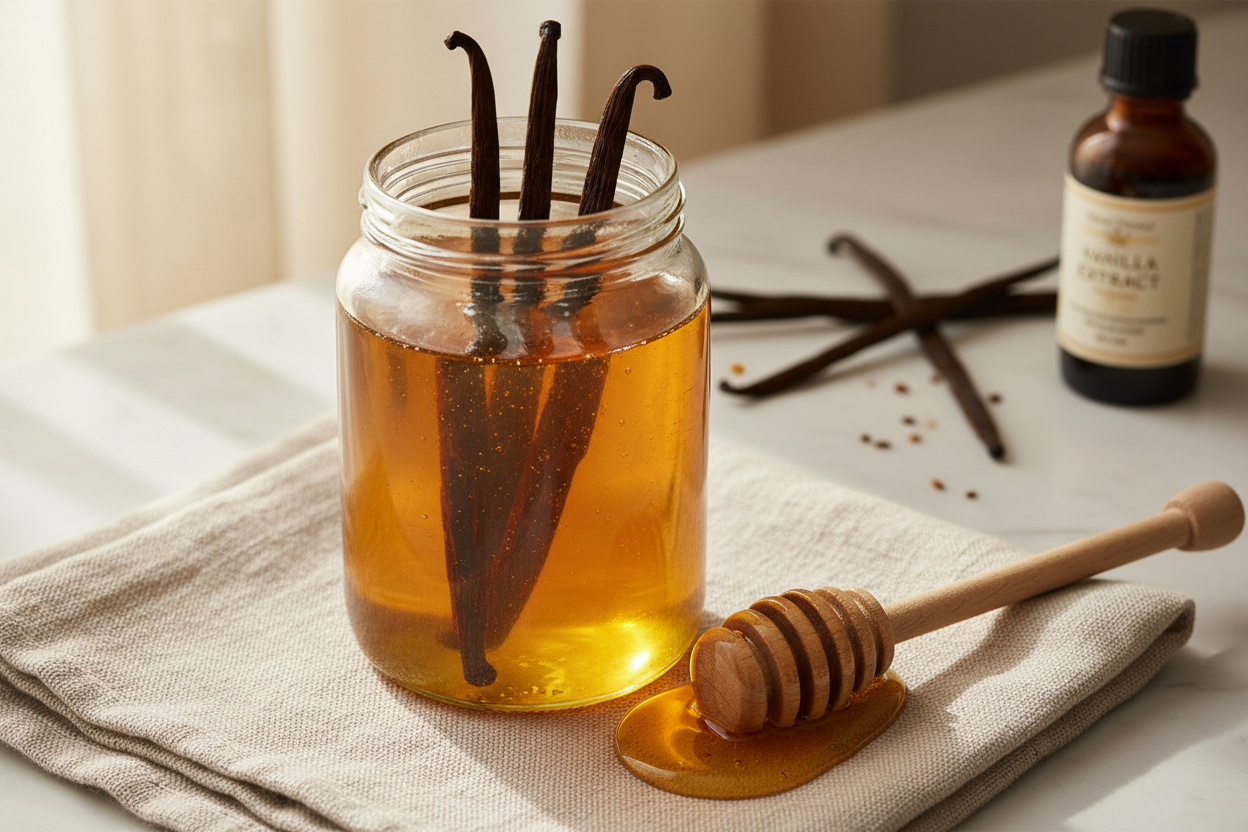 Vanilla Infused Honey