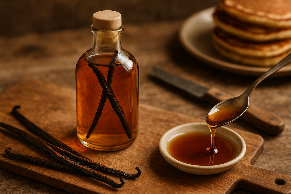How to Make Vanilla-Infused Maple Syrup | Premium Vanilla Bean Recipe ...
