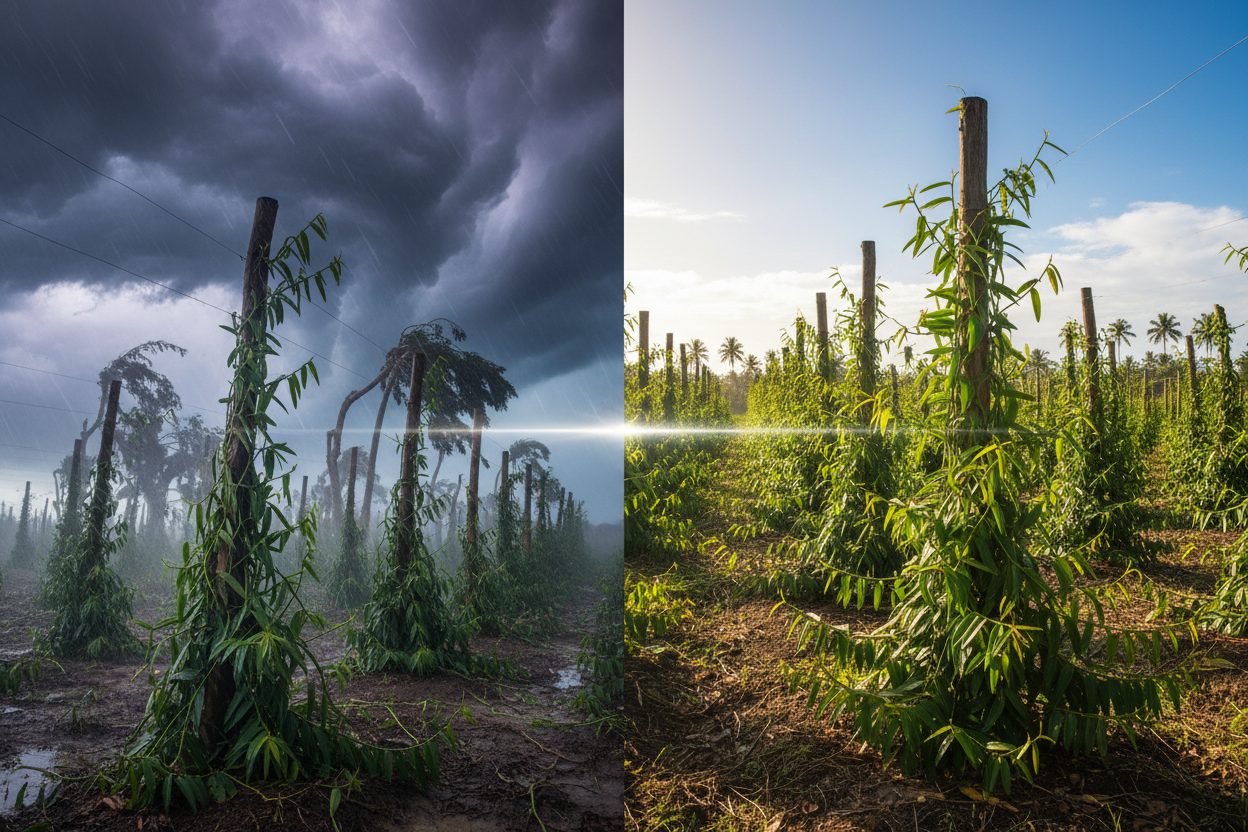 Why Hurricanes Never Cross the Equator - And What That Means for Vanilla Farmers