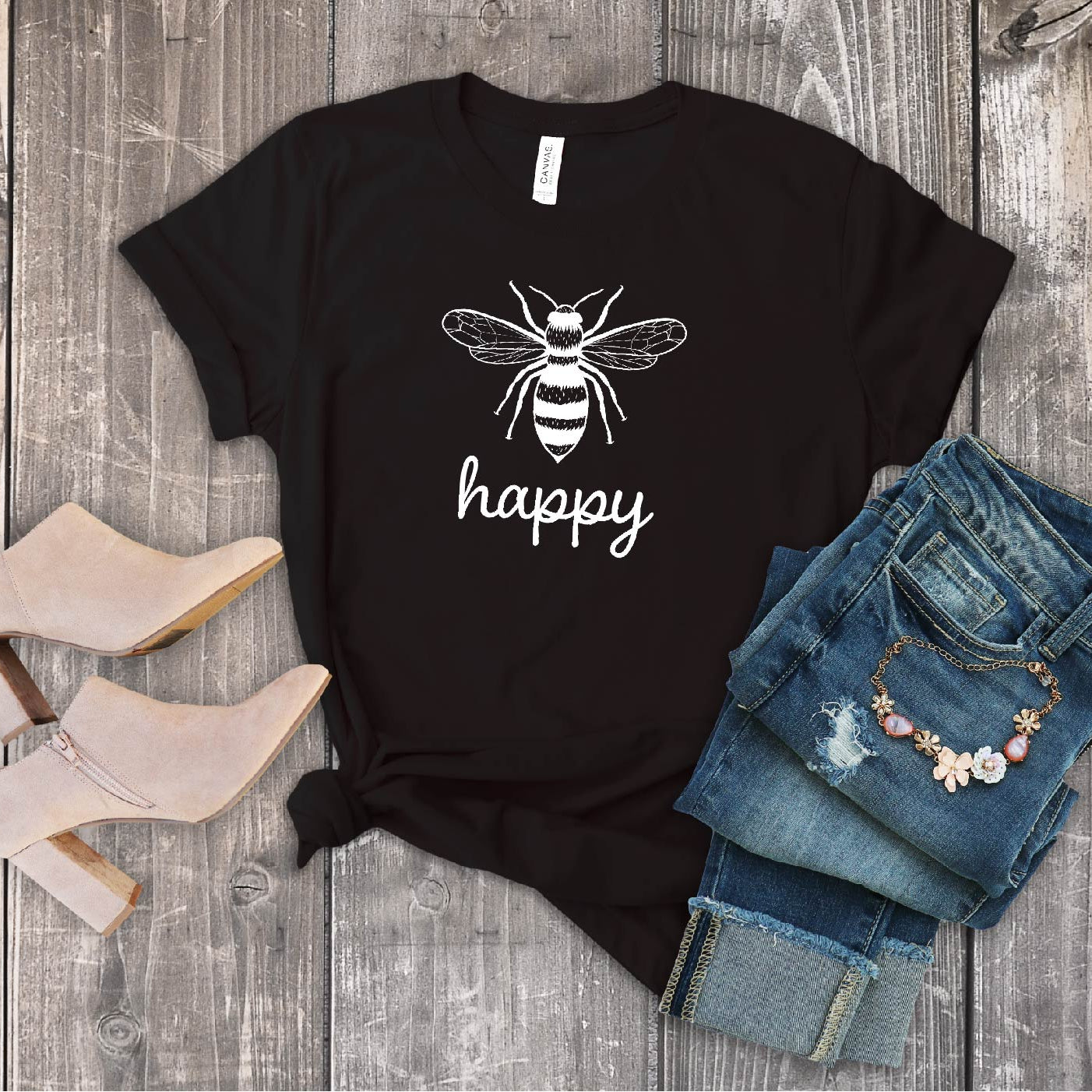 Bee Happy Shirts