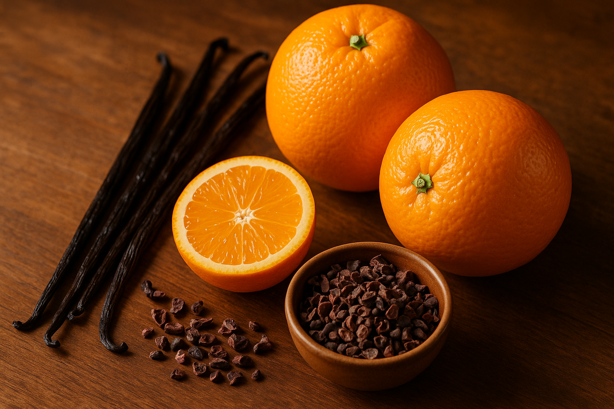 Orange Cacao Vanilla Extract Ingredient Collection – VanillaPura