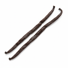 2 long vanilla beans