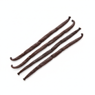 4 vanilla beans - pure white