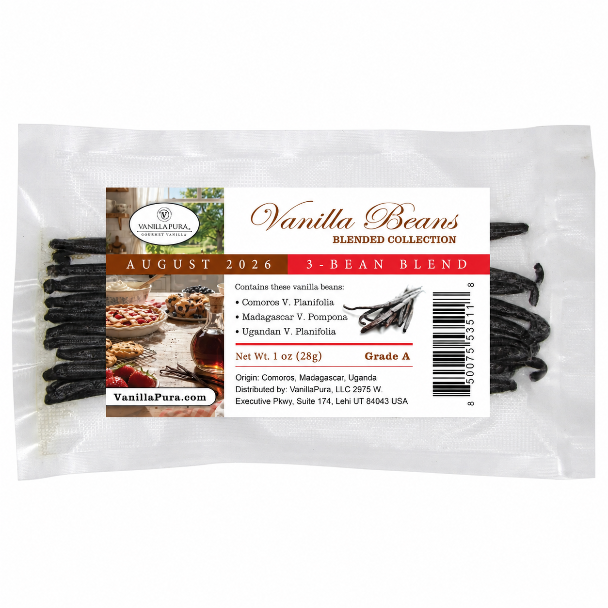 August Late Summer Vanilla Extract Blend – VanillaPura