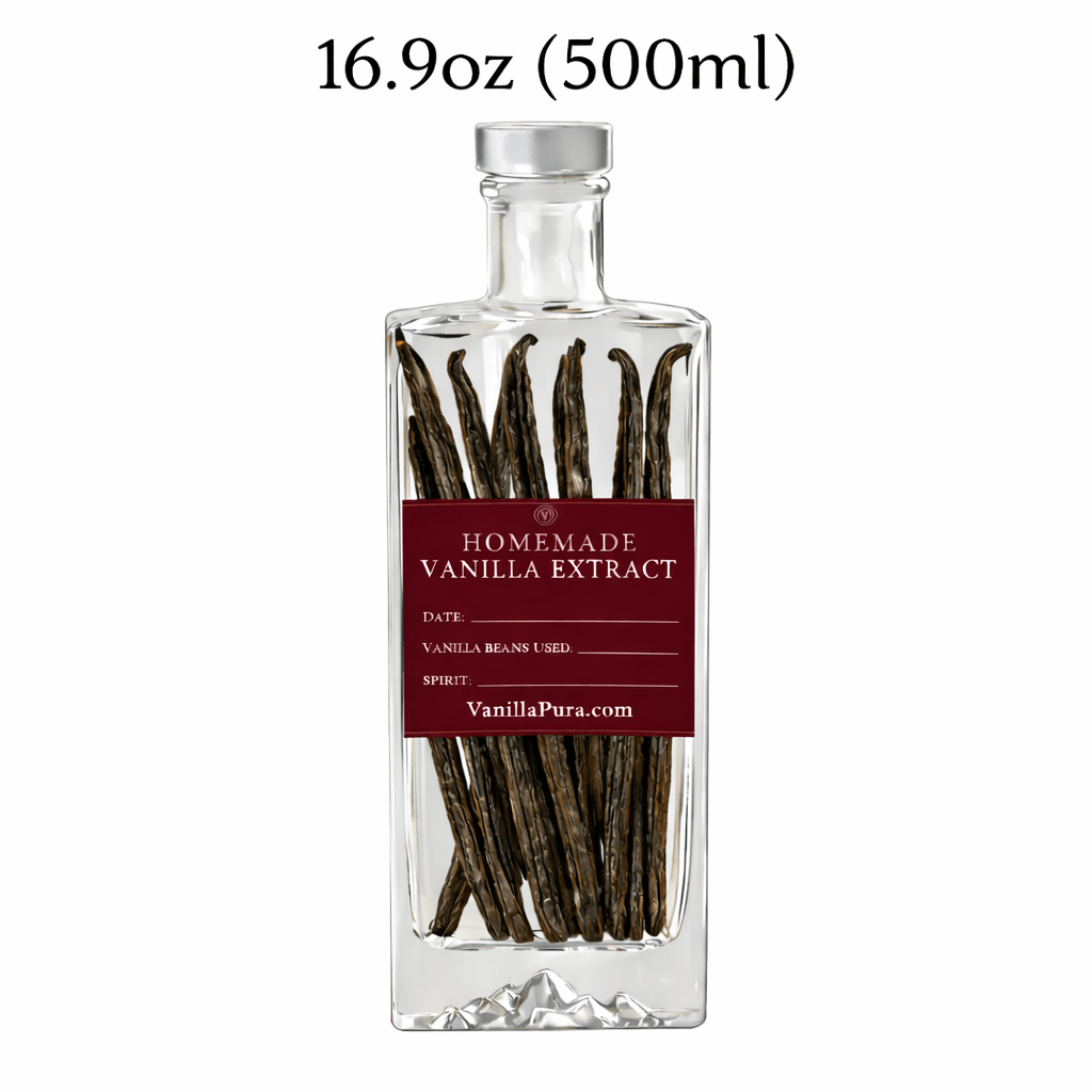 16.9oz (500ml) Homemade Vanilla Extract Kit | DIY | Premium Grade A Va ...