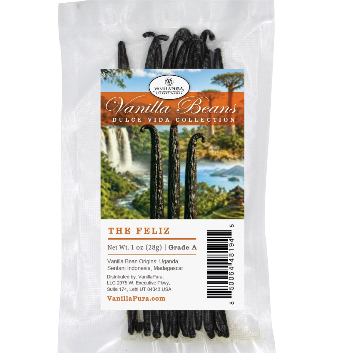 3-Vanilla Bean Blend Blend - Sentani, Uganda & Madagascar | Grade A ...