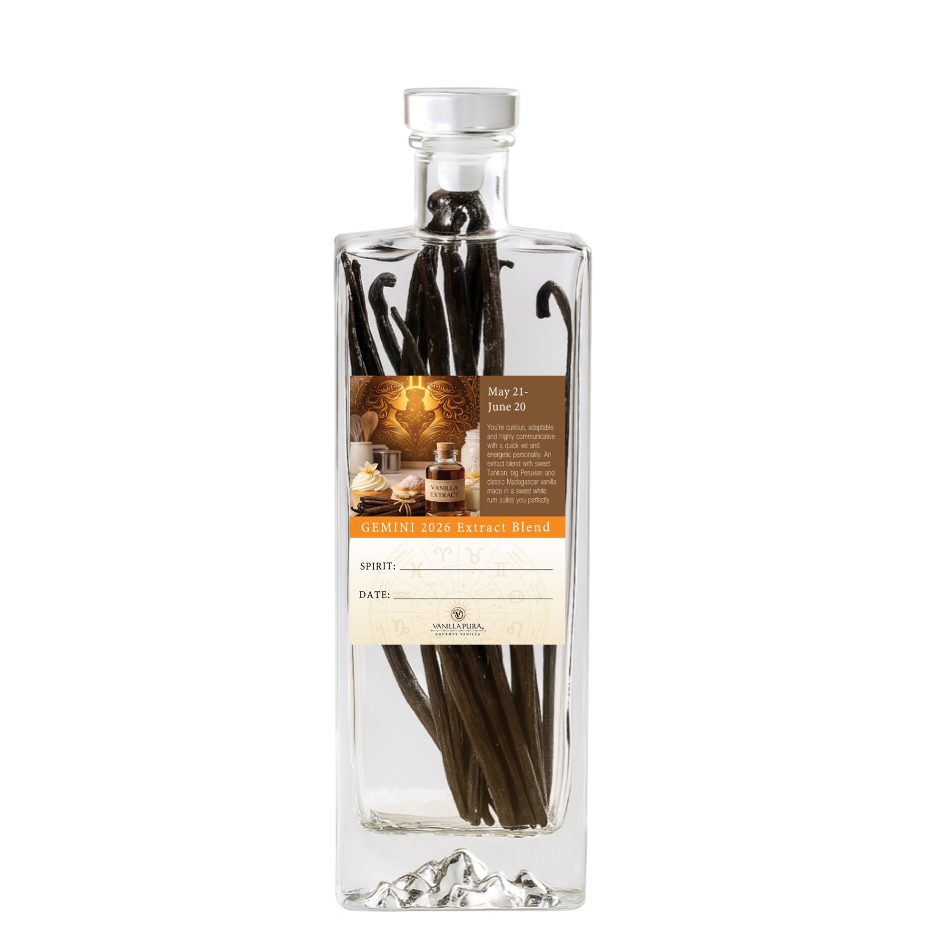 8.5oz Glass Flask for Vanilla Extract Making | Swing Top Bottle
