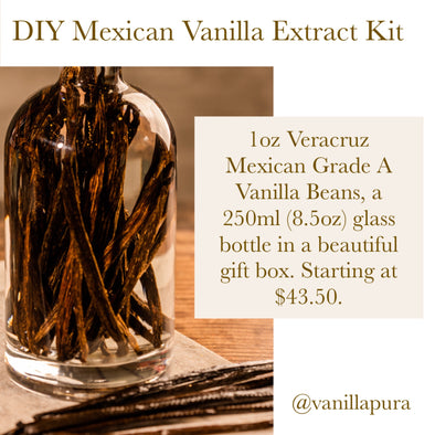 Group Buy Mexican Veracruz Simple Vanilla Extract Making Starter Kit - 8oz