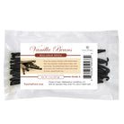 Indian Vanilla Beans - The Malabar Grade A Gourmet package with rich, dark beans for baking and cooking.