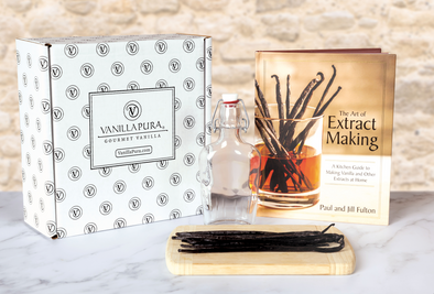 Corporate Gifts & Events - Vanilla Extract Making Kit With Best-Selling Book (Retail)