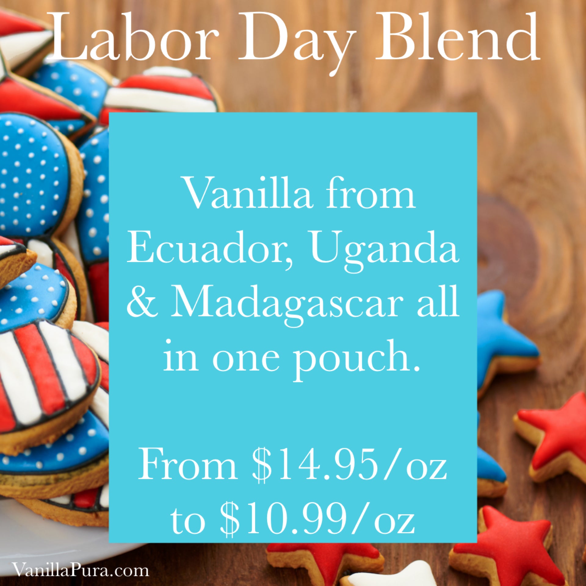 Labor Day 2025 - 3 Bean Blend Collector's Edition - For Vanilla