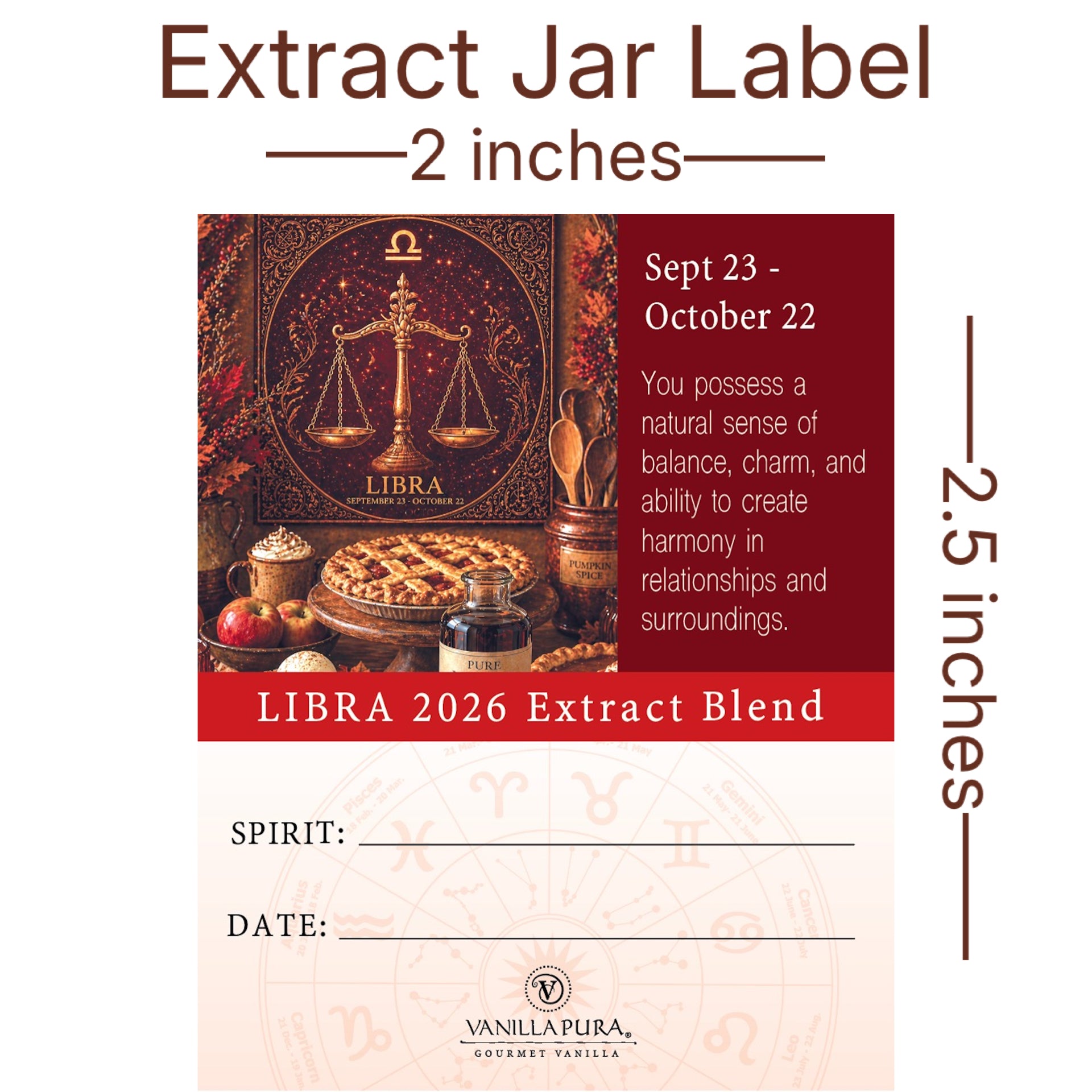 The Libra Vanilla Bean Blend - Grade A Beans from Guatemala/Mexico