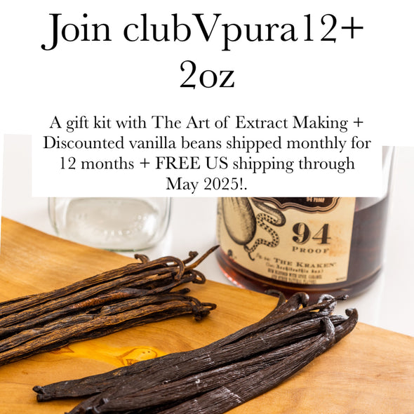 clubVpura12+ The Art of Extract Making Kit + Group Buy Vanilla of the Month - 12 Month - 2oz Program