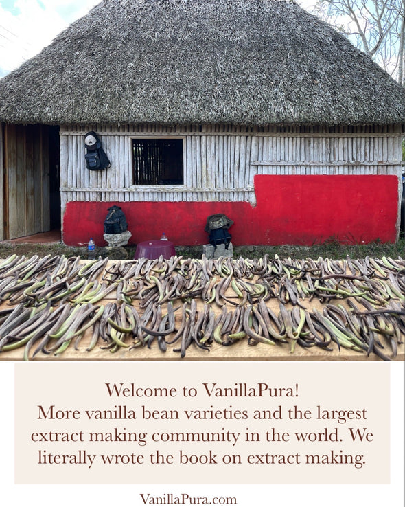 Gift Card - Co-Op The Pura Vida - Vanilla Beans from Costa Rica - For Vanilla Extract & Baking (Grade A)