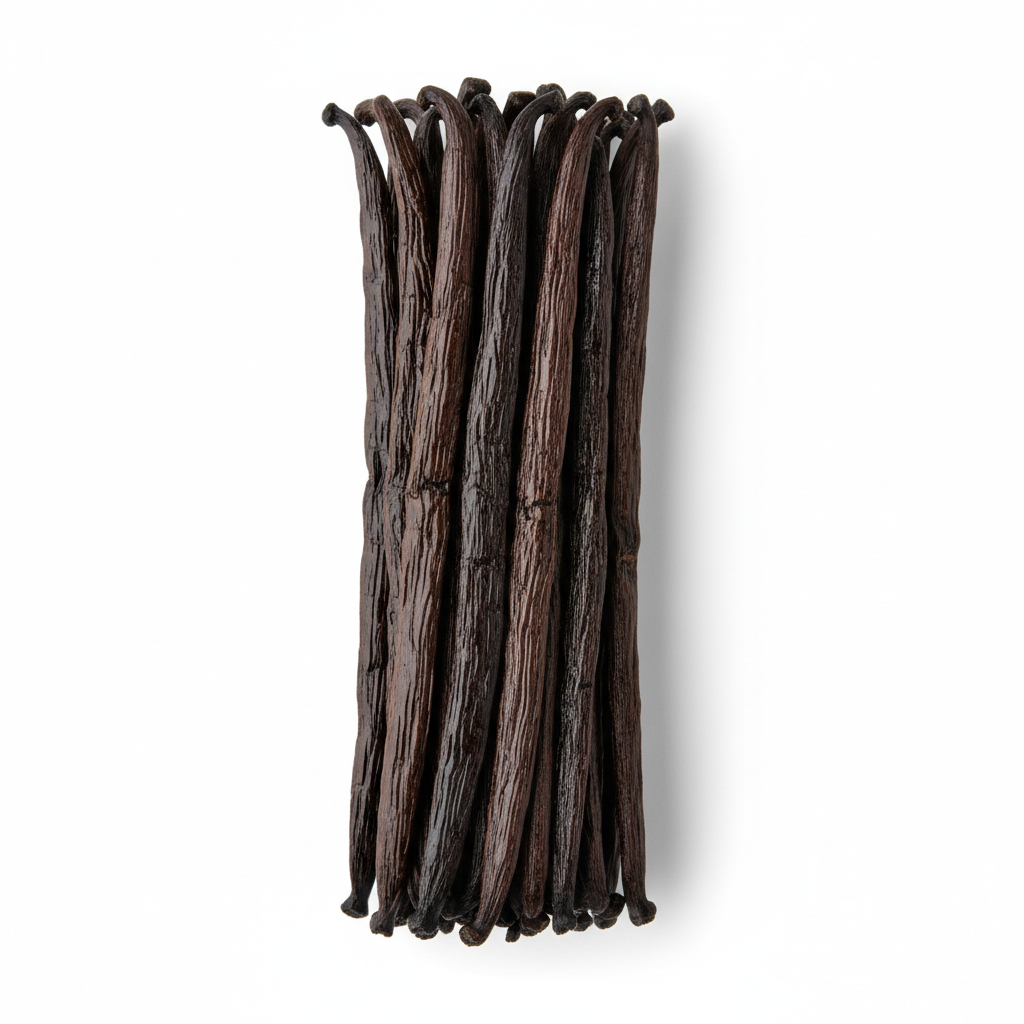 Bundle of 9 vanilla beans