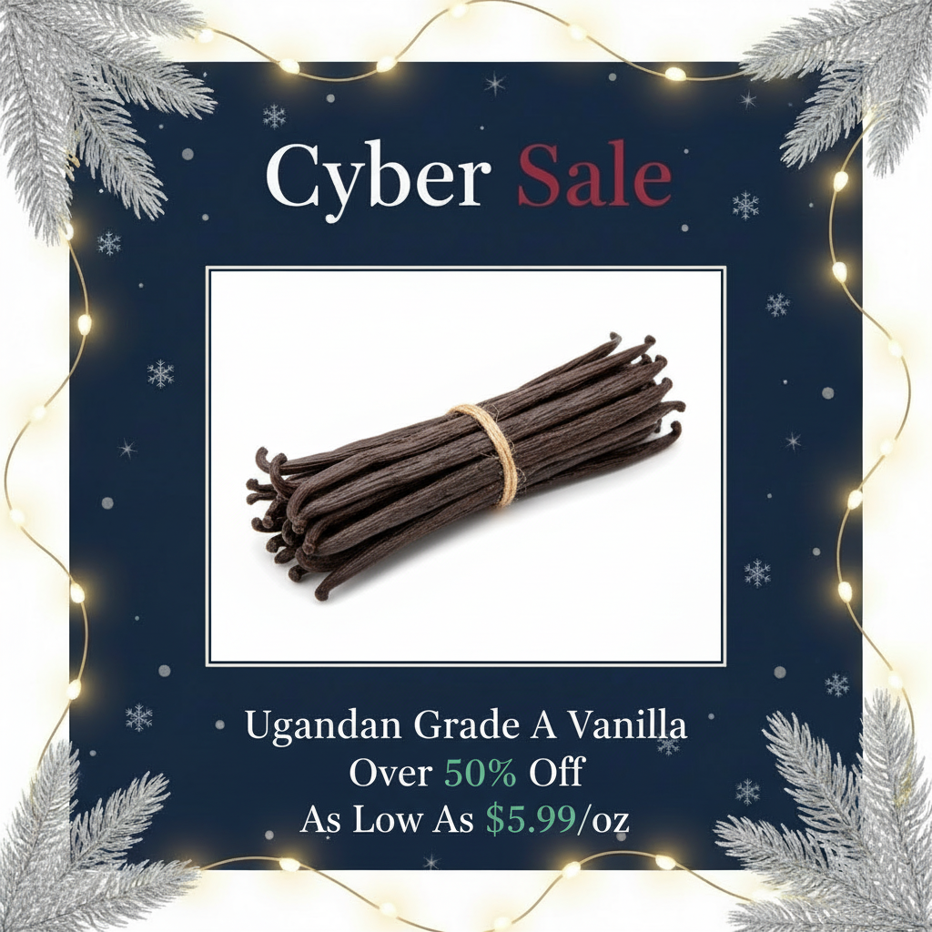 Cyber Sale - Ugandan Grade A Vanilla