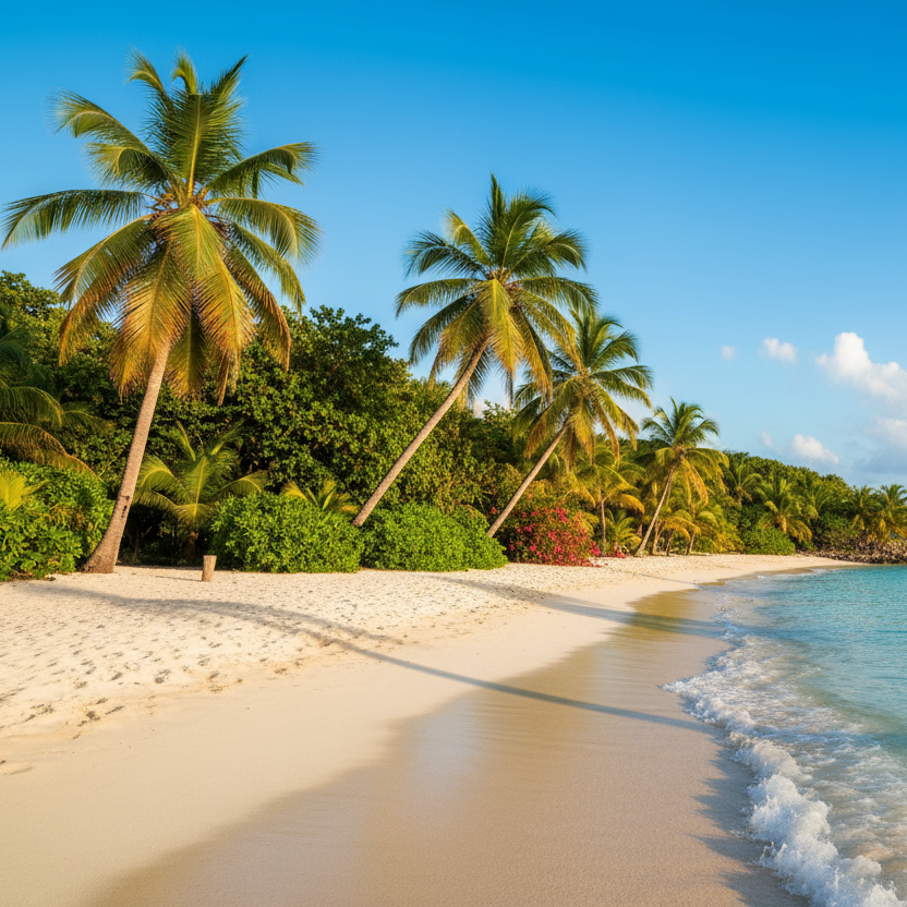 Dominican Republic tropical beach