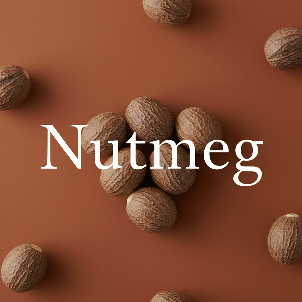 Nutmeg - Dark Pumpkin Background