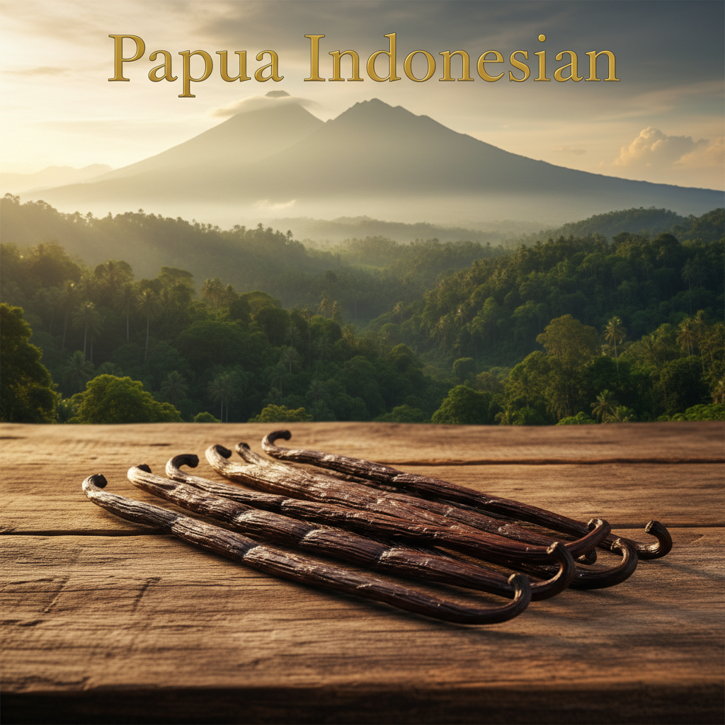 Papua Indonesian Vanilla Beans