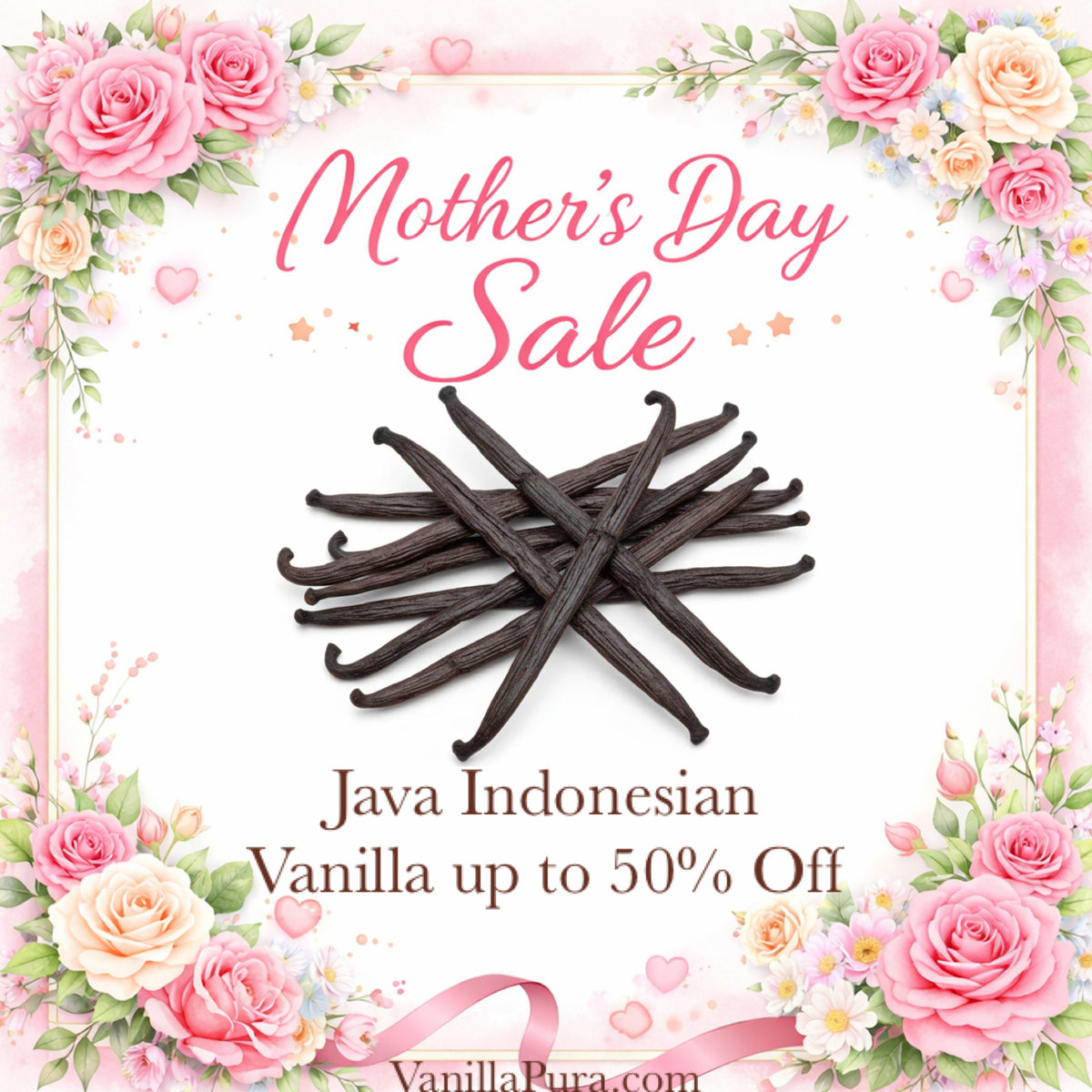 Java Vanilla Java Indonesian Vanilla Beans - Premium Grade A Quality – VanillaPura