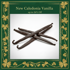 St. Patrick's Day New Caledonia Vanilla Promotion with Extra Large Beans