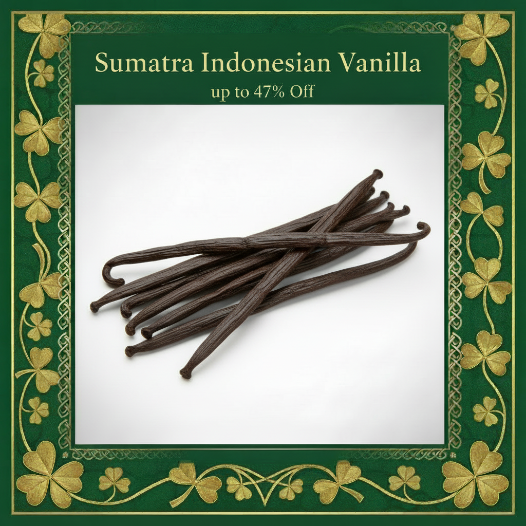 St. Patrick's Day Sumatra Indonesian Vanilla Promotion
