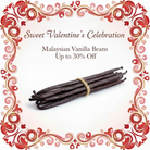 Sweet Valentine's Celebration Malaysian Vanilla Beans