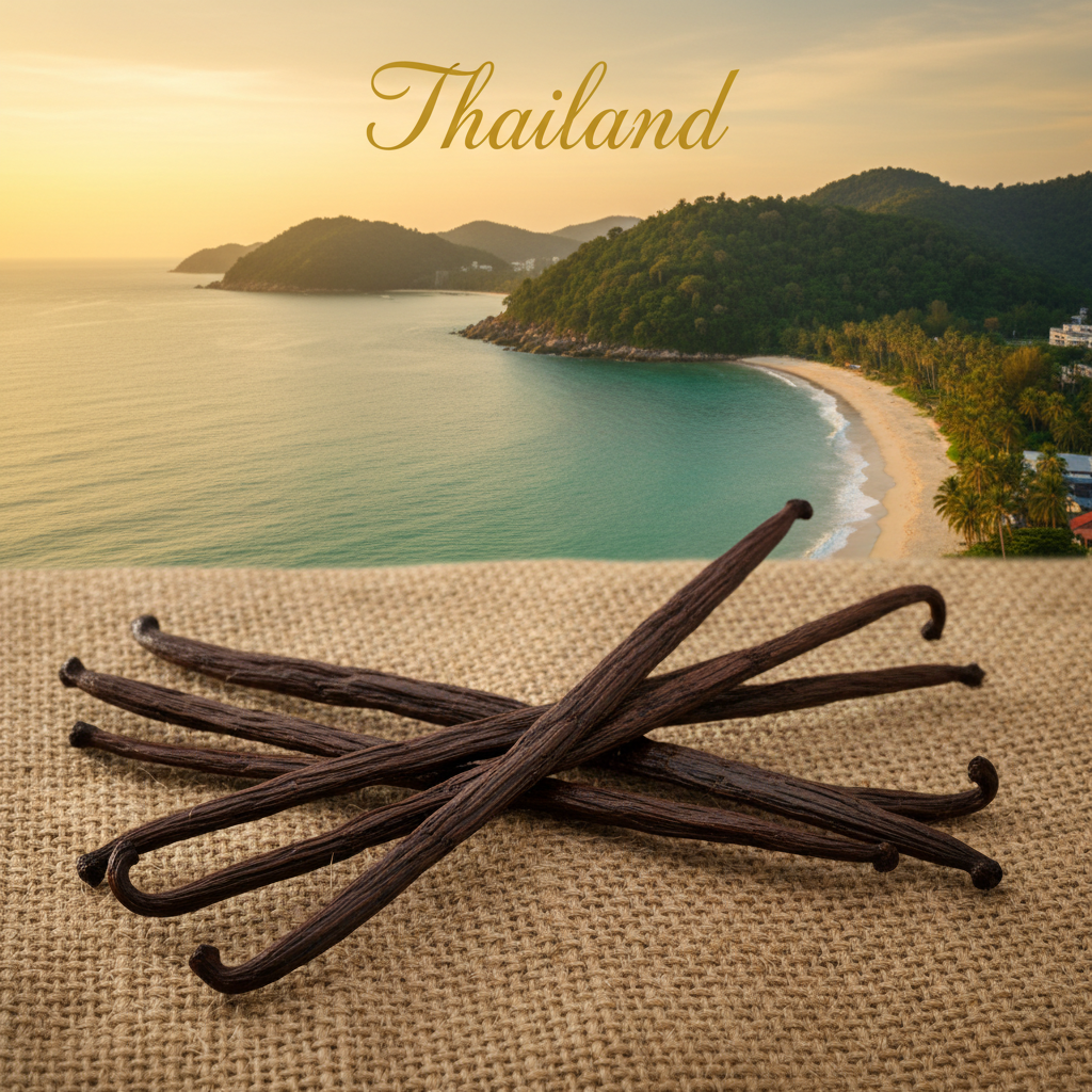 Thailand Pattaya Vanilla Beans