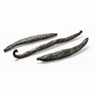 Two smallest vanilla beans