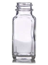 2oz French Square Glass Bottle for Extract Making (Retail)