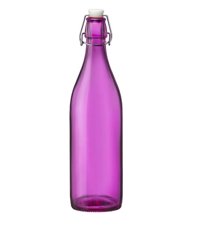 Gift Card - 33.75 oz Swing Top Glass Bottle Fuchsia Pink (Retail)