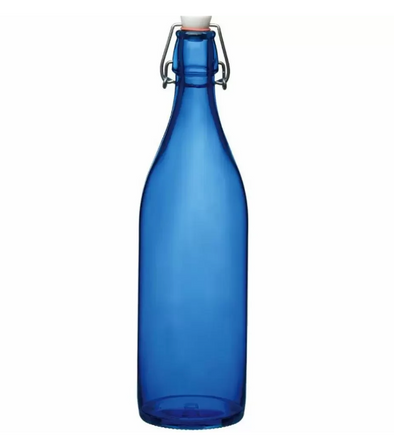 33.75 oz Swing Top Glass Bottle Navy (Retail)