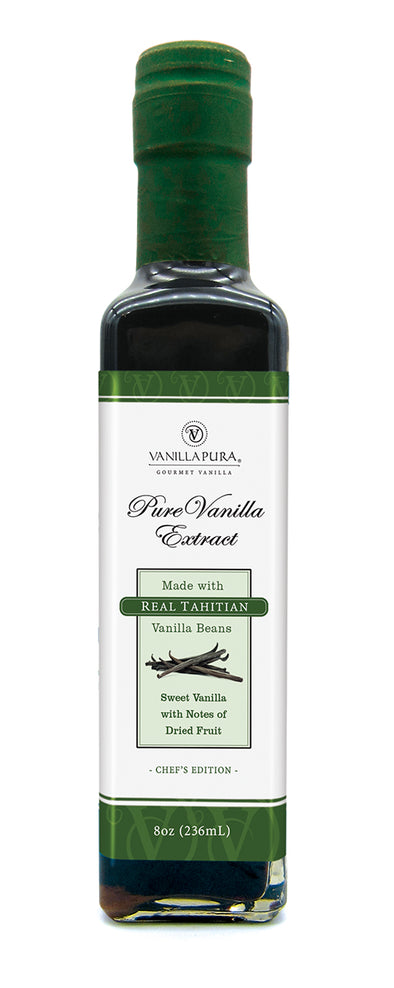 Chef's Edition - Tahitian Pure Vanilla Extract - 8oz (Retail)