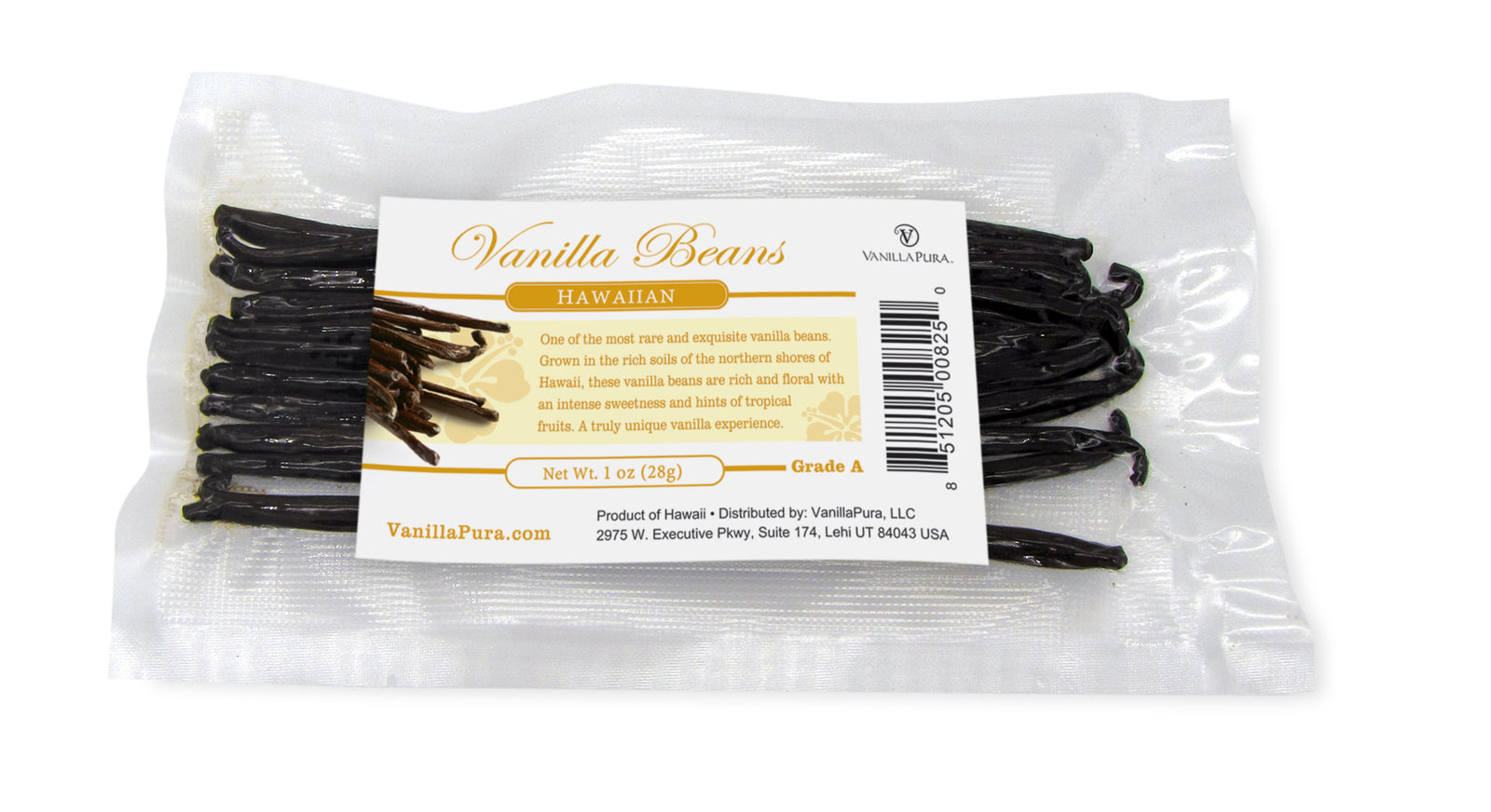 Hawaiian Vanilla Beans For Vanilla Extract Making & Baking GradeA VanillaPura