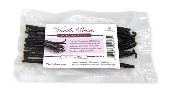 Gift Card - The Papua Indonesian Vanilla Beans - GRADEB For Vanilla Extract & Baking (Retail)