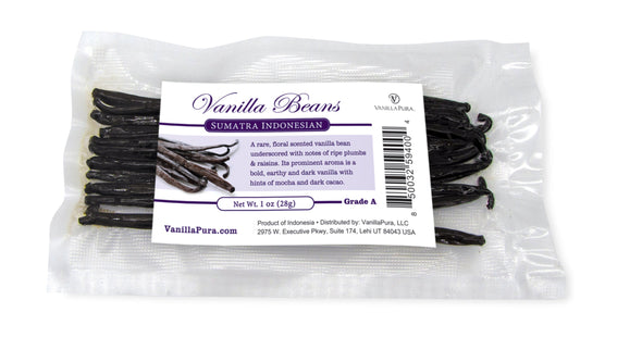 Gift Card - The Sumatra Indonesian Vanilla Beans - Grade-A For Vanilla Extract & Baking (Retail)