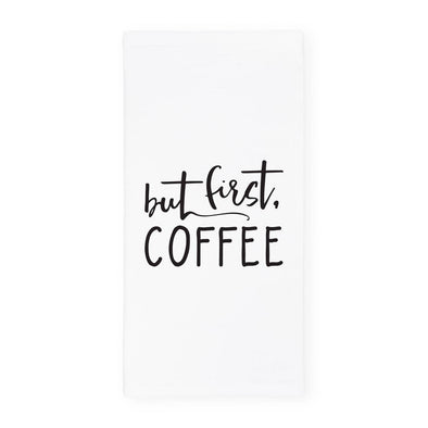 Dish Towel - But First, Coffee (Retail)