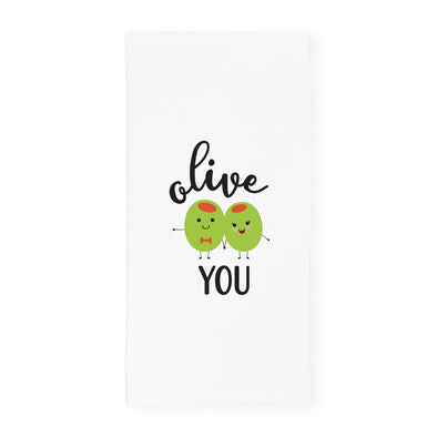 Dish Towel - Olive You (Retail)