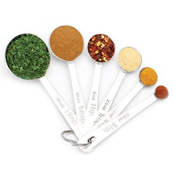 Measuring Spoons - Round Copper Set of 6 (Retail)