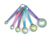 Measuring Spoons - Round Iridescent Set of 6 (Retail)